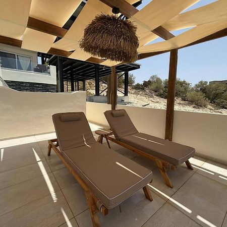 Stella & Eleni Suite With Shared Pool & Open View Kalamaki  Exterior photo