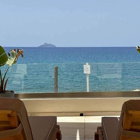 Stella & Eleni Suite With Shared Pool & Open View Kalamaki  Exterior photo