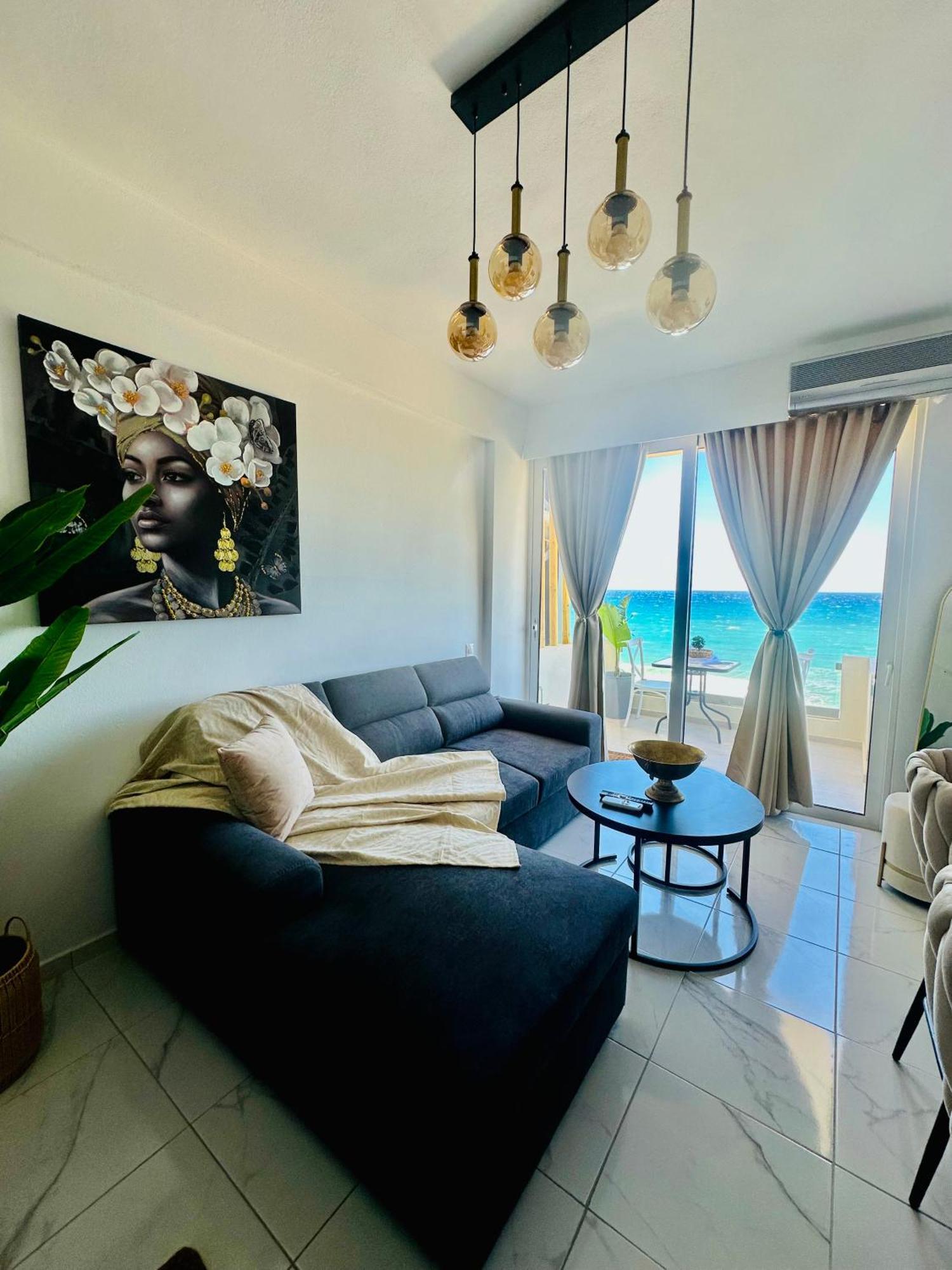Stella & Eleni Suite With Shared Pool & Open View Kalamaki  Exterior photo