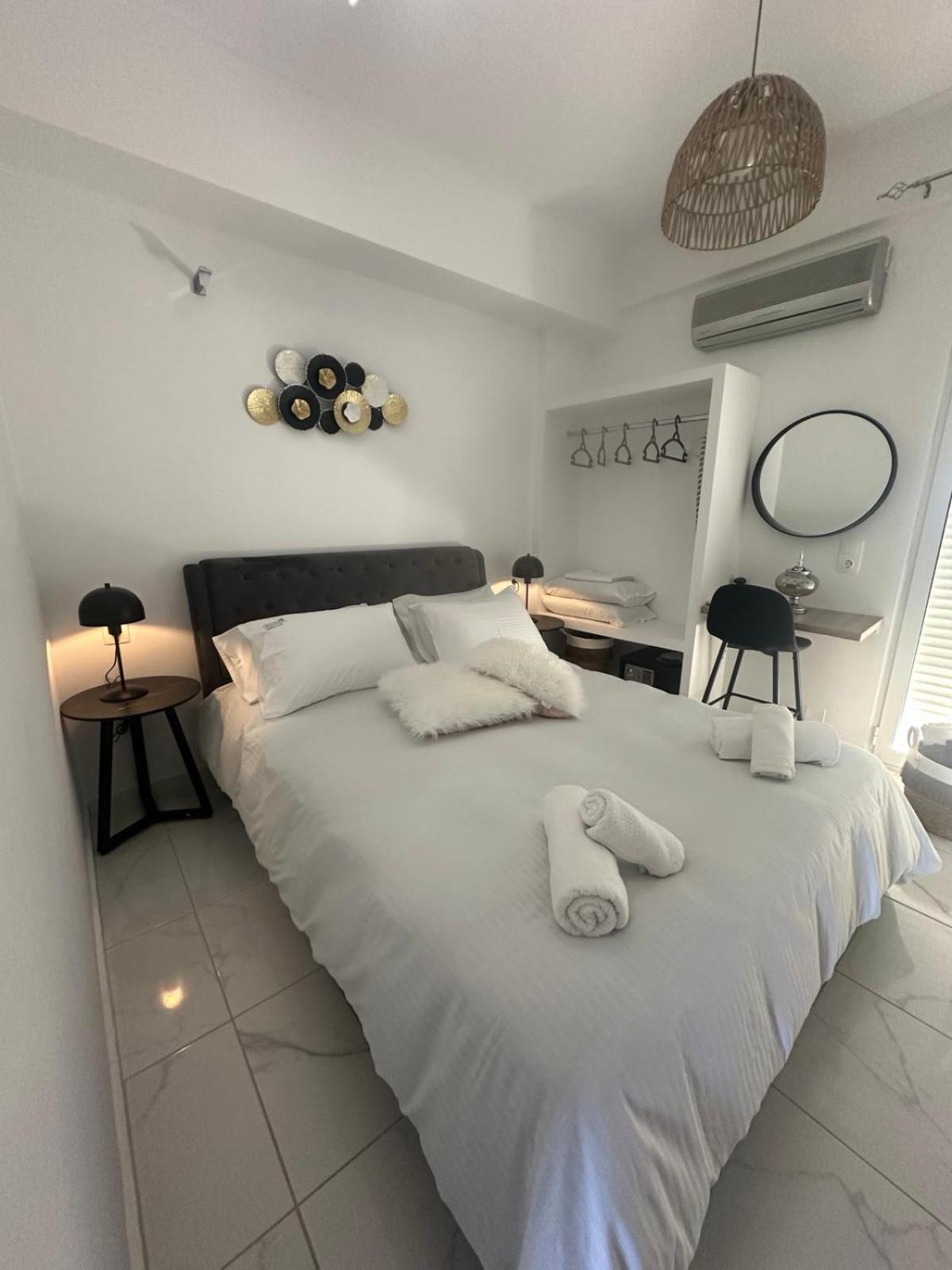 Stella & Eleni Suite With Shared Pool & Open View Kalamaki  Exterior photo