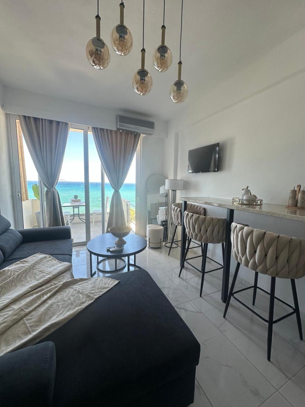 Stella & Eleni Suite With Shared Pool & Open View Kalamaki  Exterior photo